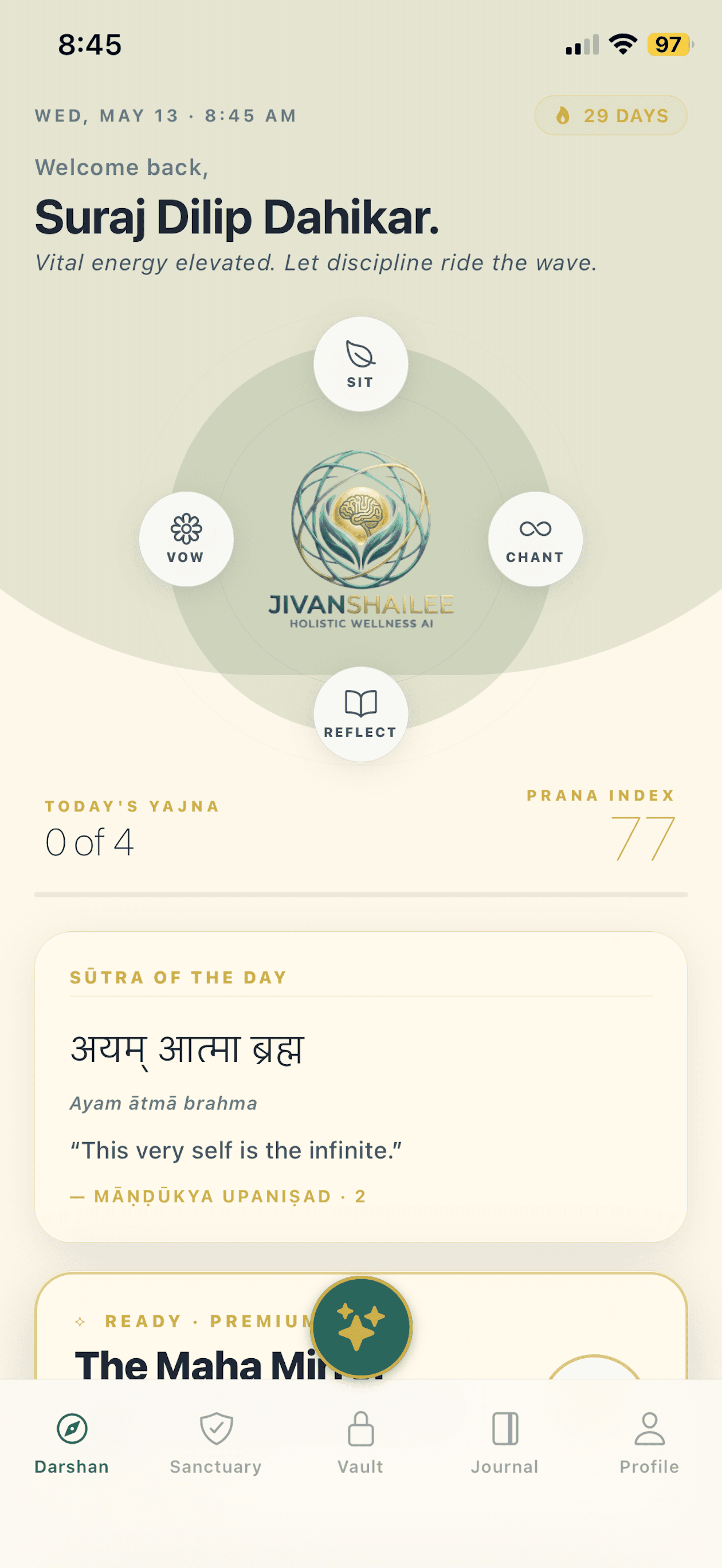JivanShailee Dashboard